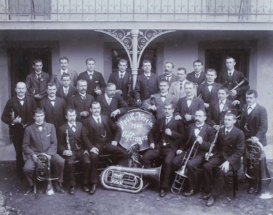 Der Verein im Jahre 1900